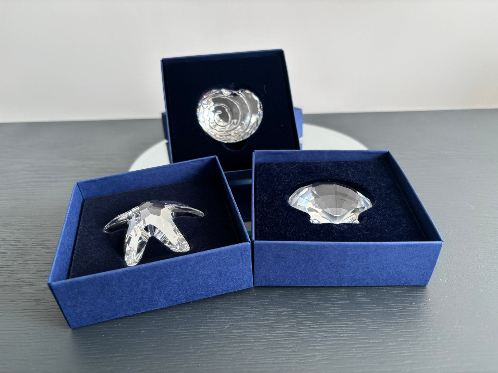 Swarovski kristallen zee collectie., Verzamelen, Swarovski, Ophalen of Verzenden, Zo goed als nieuw, Figuurtje