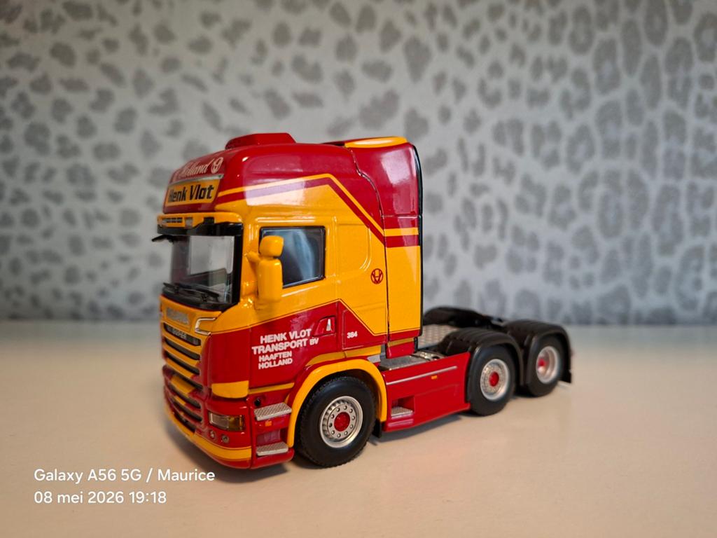 WSI, Scania R Losse Trekker Henk Vlot, Ophalen of Verzenden, Zo goed als nieuw, Bus of Vrachtwagen, Wsi