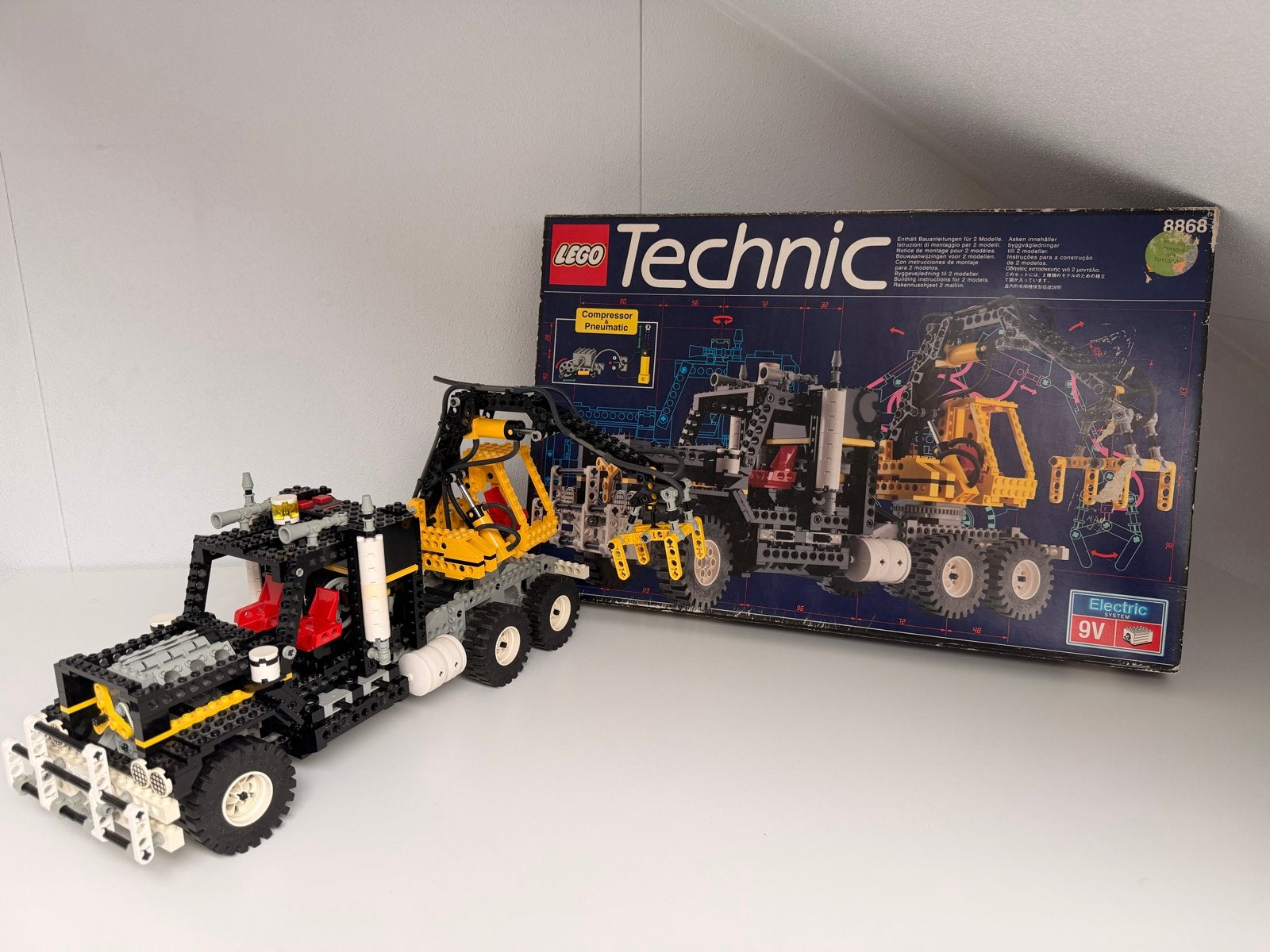 LEGO Technic 8868 Compressor Pneumatic Vrachtwagen, Ophalen of Verzenden, Gebruikt, Overige merken
