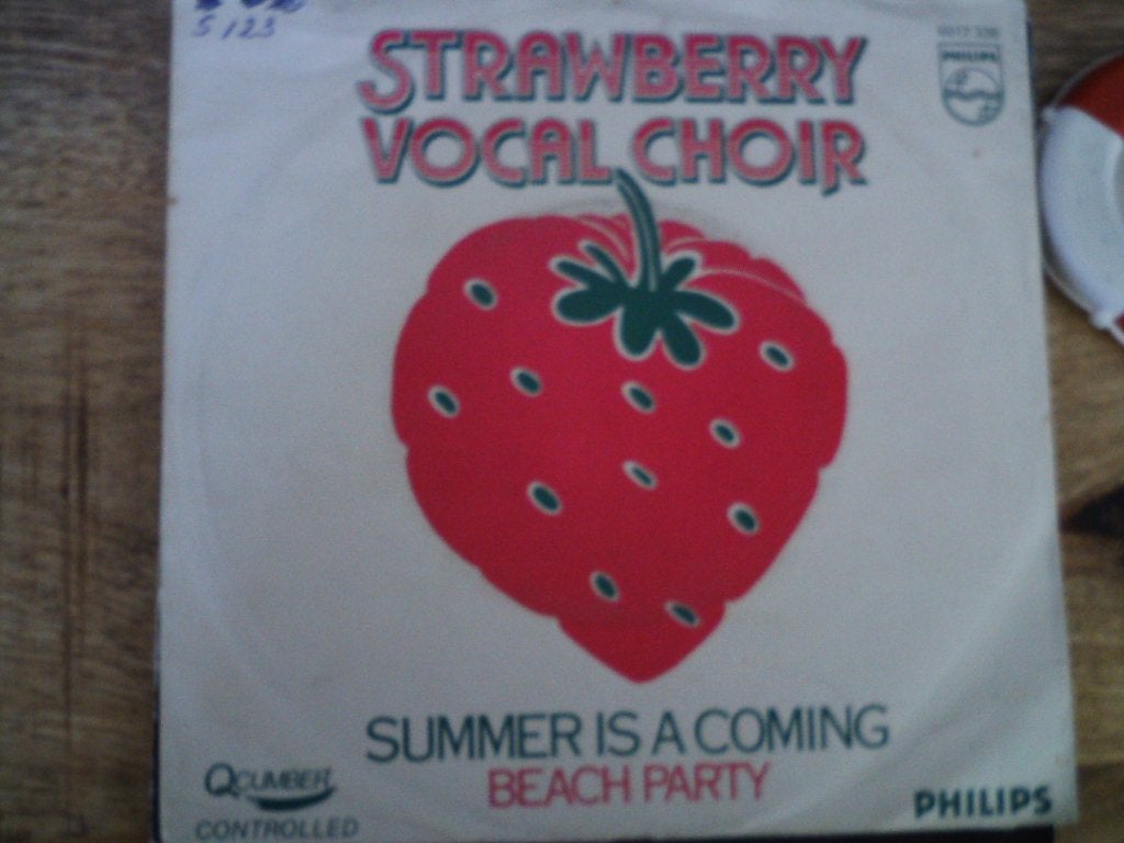strawberry vocal choir - summer is a coming 3jul, 7 inch, Ophalen of Verzenden, Zo goed als nieuw, Pop