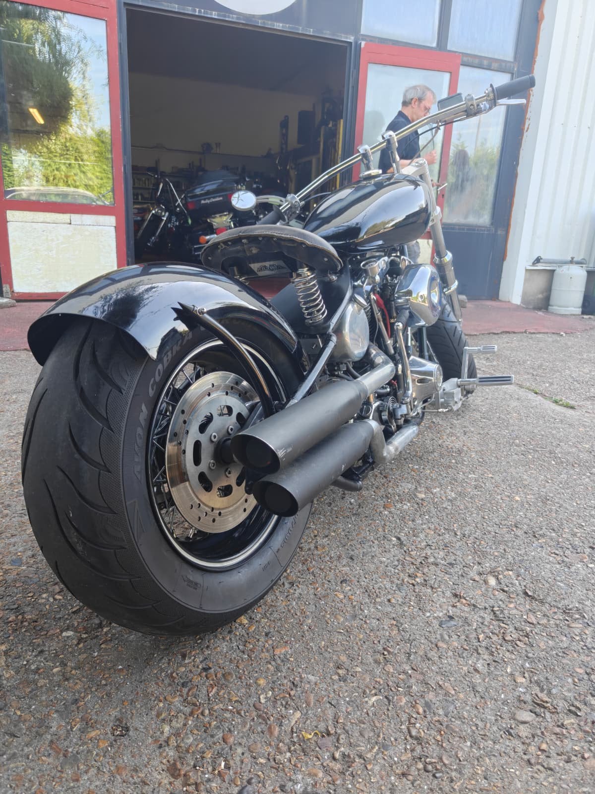 Harley Davidson Eigenbouw papieren op kenteken 1200cc, Occasion, Particulier, Meer dan 35 kW, Overig