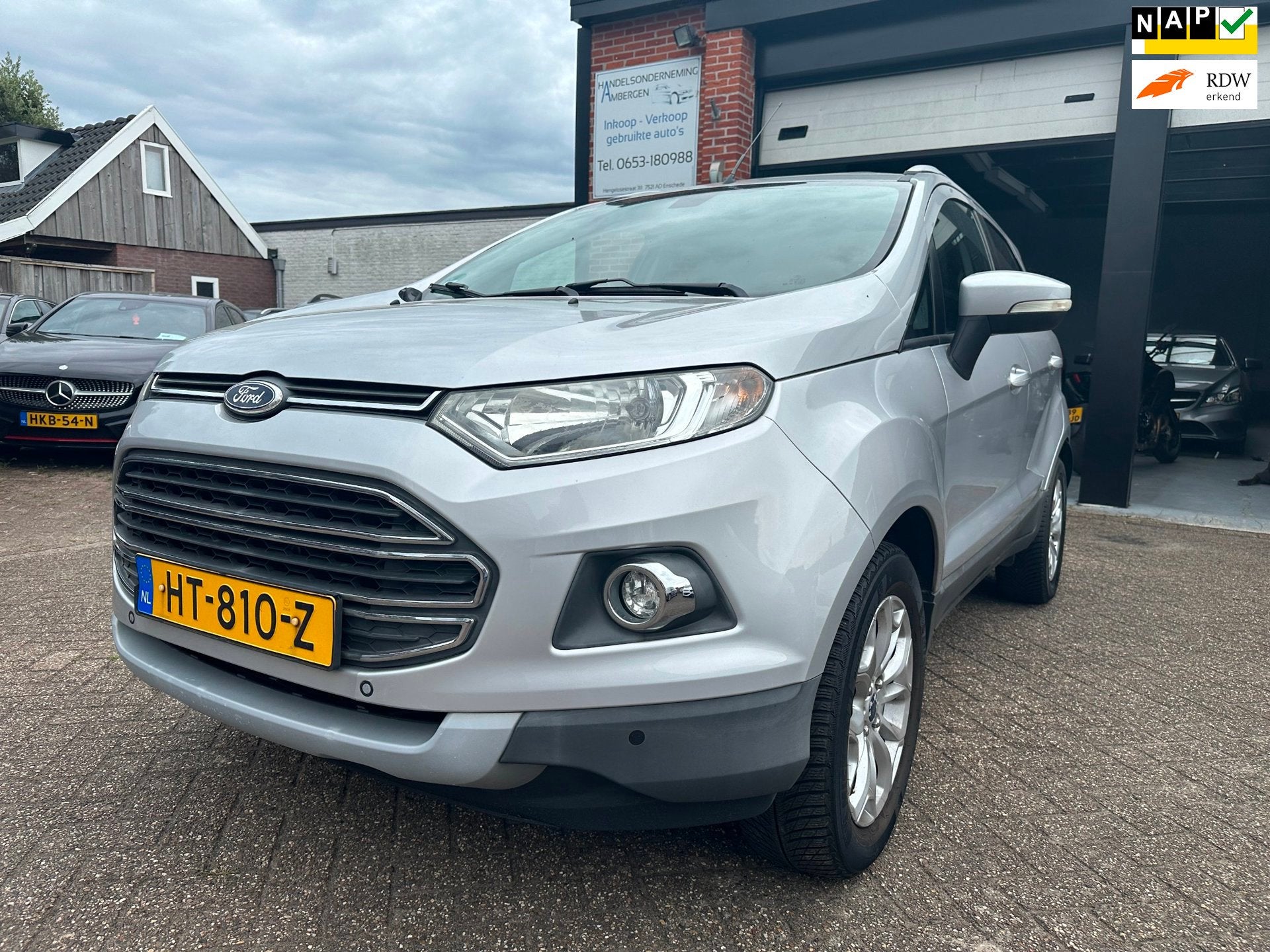 Ford EcoSport 1.5 Ti-VCT Titanium AUTOMAAT-SCHUIFDAK-LEDER-P, Dealer onderhouden, 400 kg, 112 pk, SUV of Terreinwagen