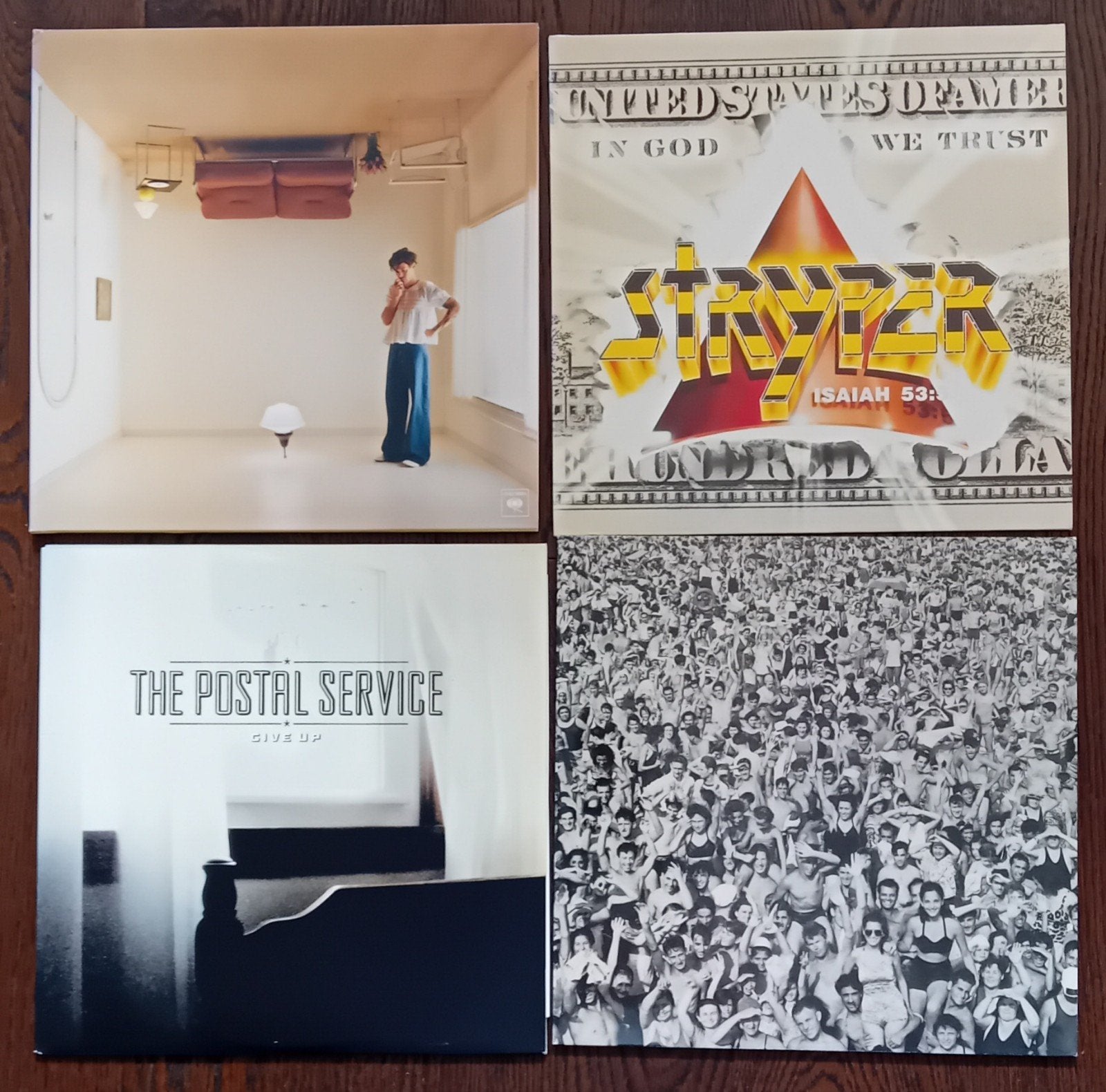 Zes elpees, LP, Gebruikt, Colored vinyl, Verzenden
