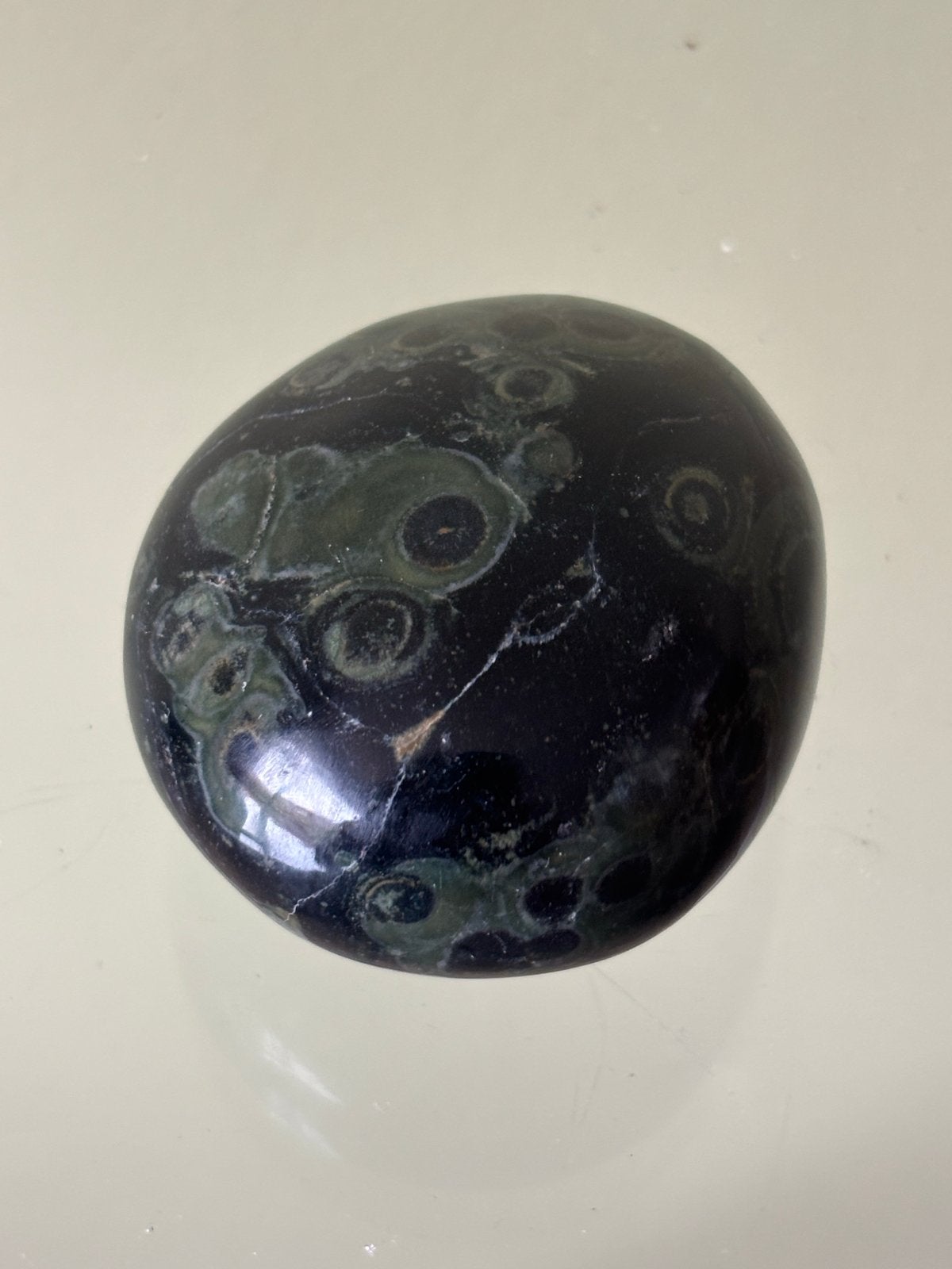 Kambaba Jaspis Edelsteen Palmsteen 104gram, Ophalen of Verzenden, Nieuw