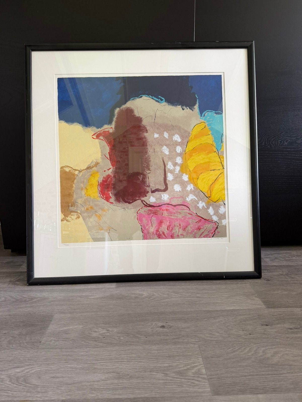 Zeefdruk van Henk van Vessem, Antiek en Kunst, Ophalen