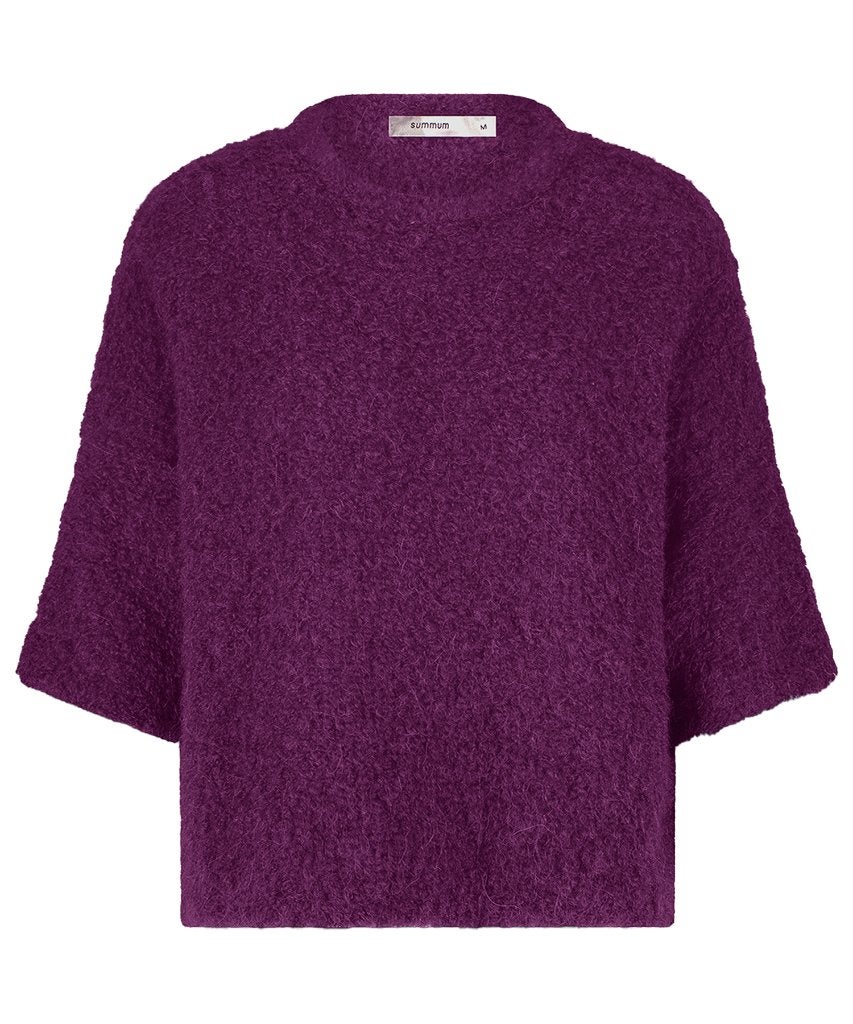 Summum bouclé trui alpaca maat S, Ophalen of Verzenden, Nieuw, Maat 36 (S), Paars
