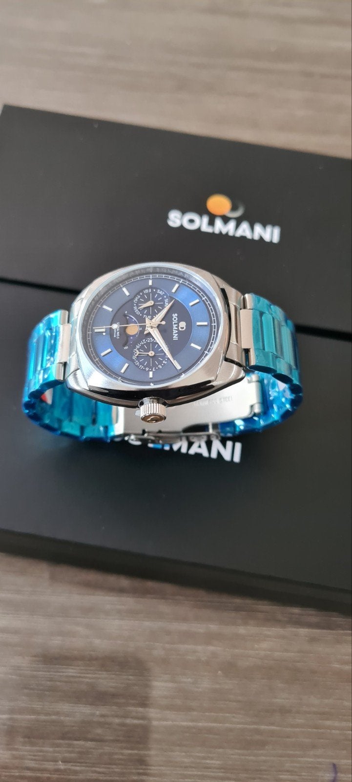 Herenhorloge van Solmani
Luna No.1 5MSSASS, Ophalen of Verzenden
