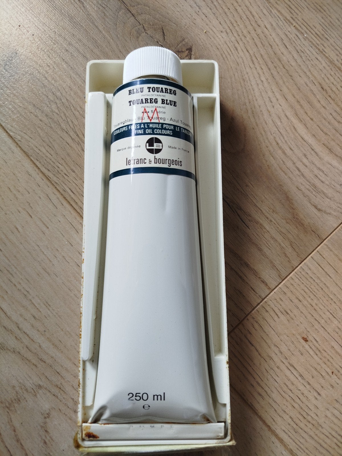 Lefranc & Bourgeois Olieverf Touareg Blauw 250ml, Ophalen of Verzenden, Nieuw