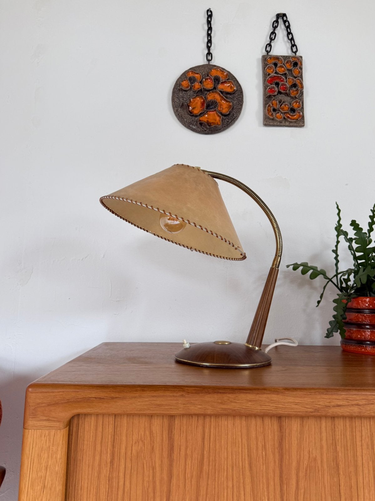Vintage tafellamp model No. 31, Temde Leuchten ‘60, Huis en Inrichting, Bureaulamp, Overige merken, Vintage, Temde Leuchten