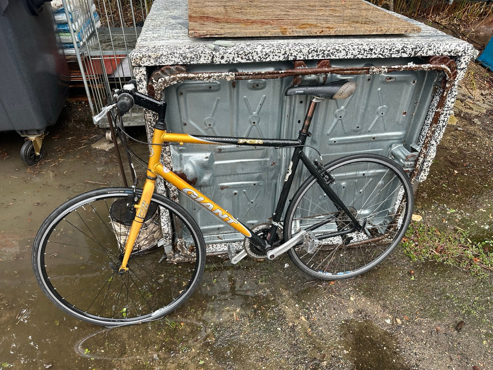 Giant herenfiets met veel versnellingen, framemaat 60 cm, Gebruikt, Versnellingen, 57 tot 61 cm, Giant