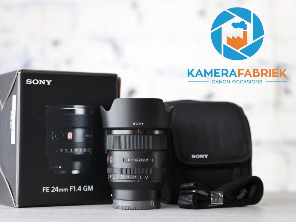 Sony FE 24mm f/1.4 GM - Als nieuw in doos!, Sony E-mount, -, Nieuw, Sony