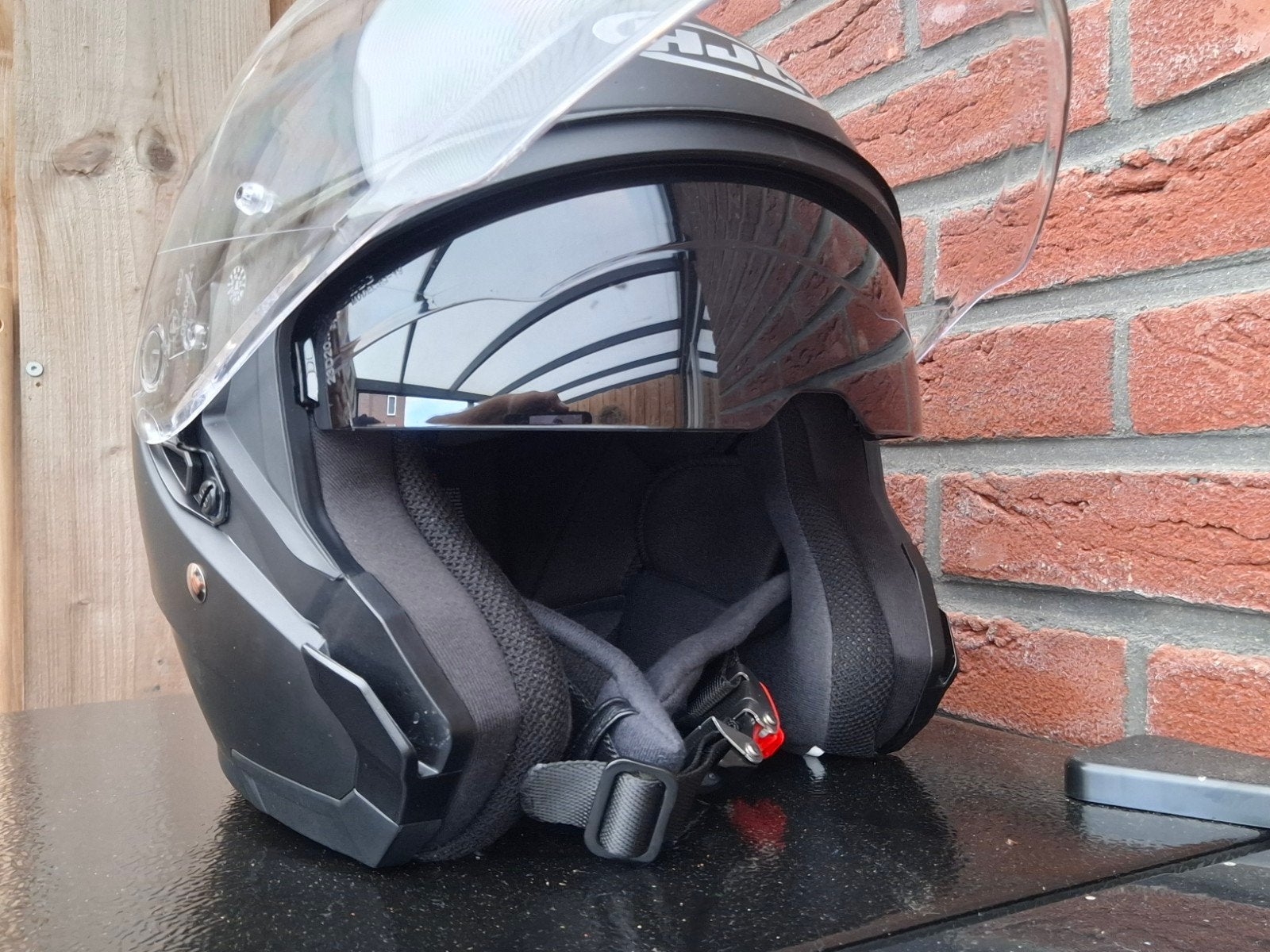 HJC i30 Jethelm - Mat Zwart - Maat 2XL, Ophalen, Heren, XXL, Tweedehands