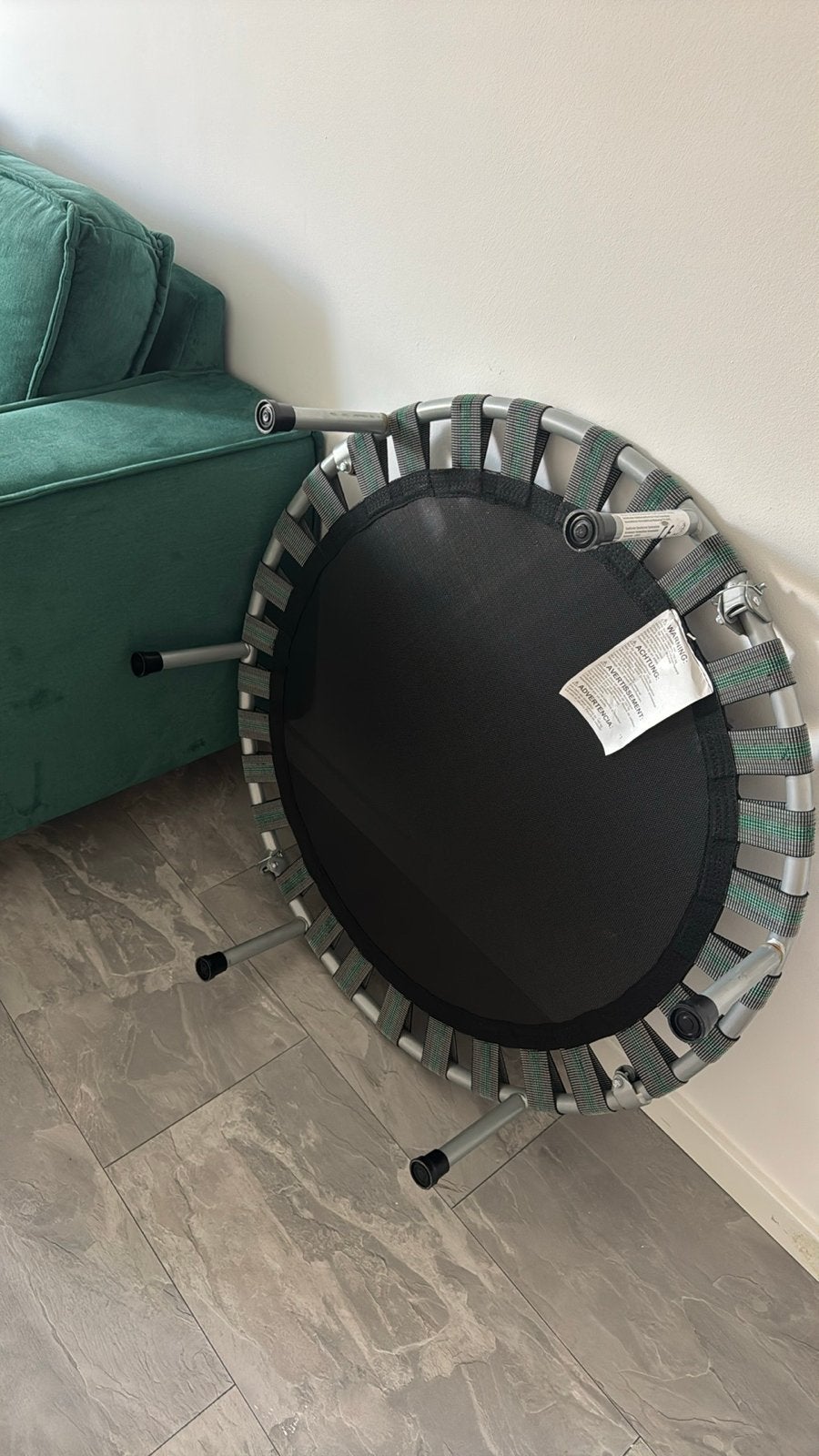 Mini trampoline voor fitness of plezier, Ophalen, Gebruikt
