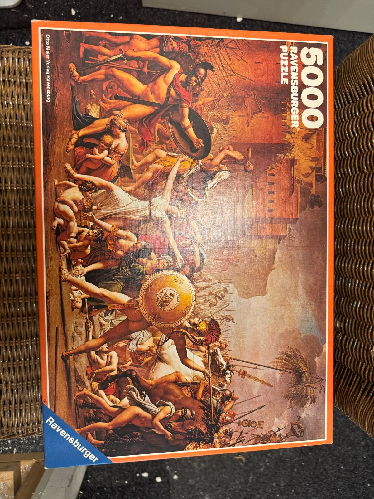Ravensburger Legpuzzel 5000 stukjes - De Slag bij Issus, Hobby en Vrije tijd, Denksport en Puzzels, Ophalen, Meer dan 1500 stukjes