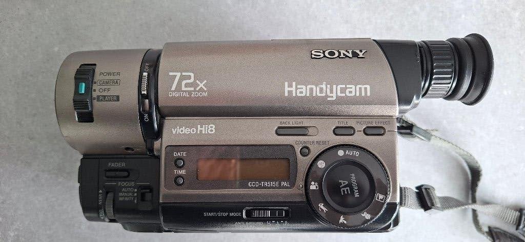 Sony CCD515E Hi8 Handycam, Ophalen, Gebruikt, 20x of meer, Overige soorten