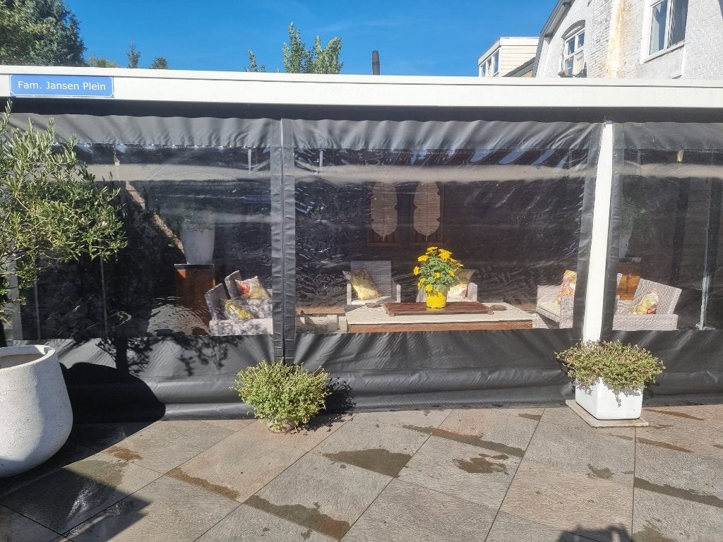 Veranda zeil, Tuin en Terras, Ophalen, Gebruikt, Veranda