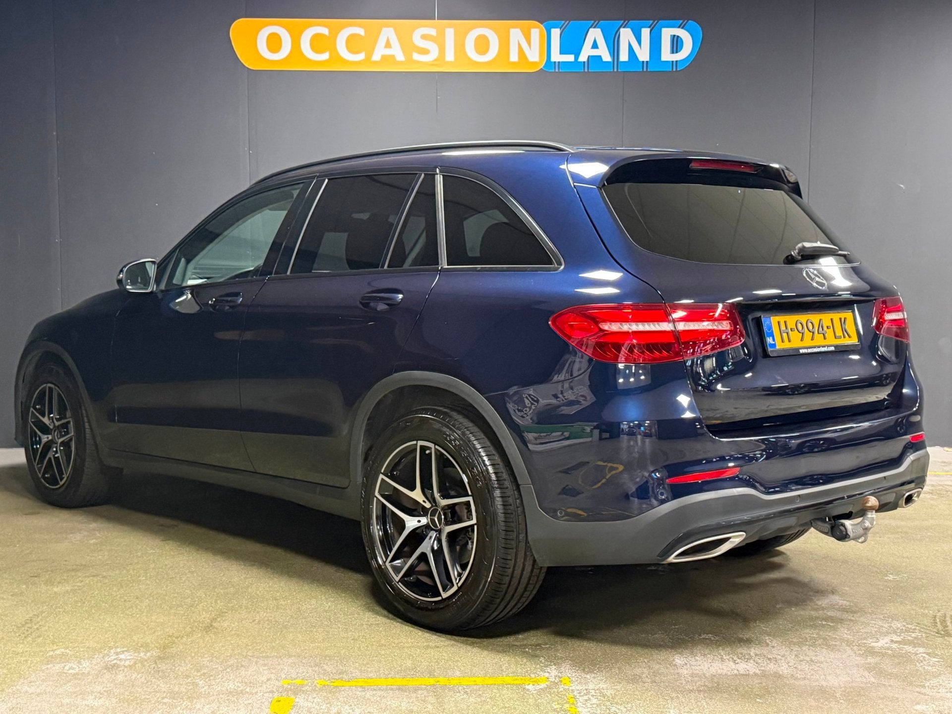 Mercedes-Benz GLC-klasse 250 AMG Line 4MATIC Sport Edition P, Auto's, Automatische klimaatregeling, Gebruikt, 4 cilinders, Blauw