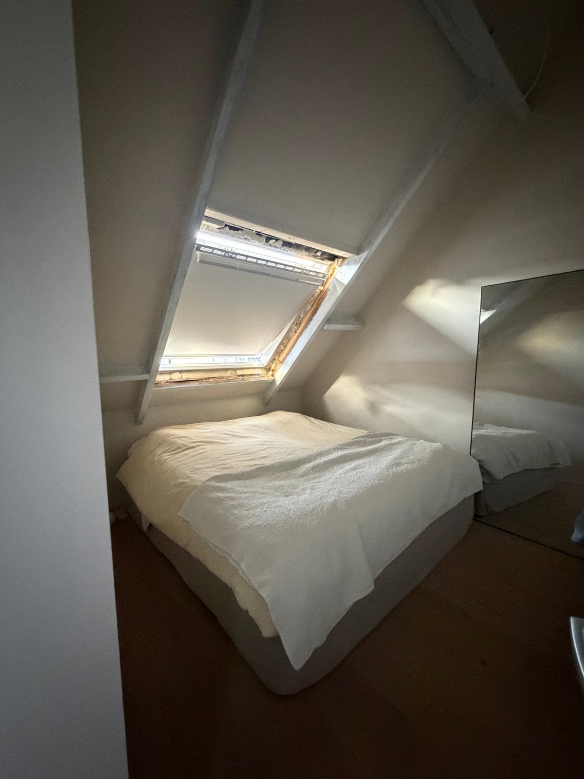 Cocomat matras 180x200 met afneembare tijk, Ophalen, Gebruikt, Tweepersoons, Matras