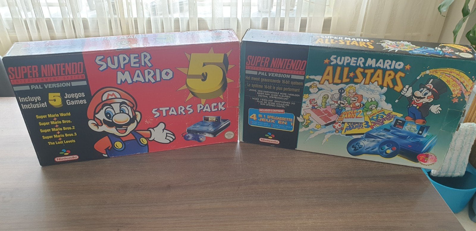Nintendo snes cib 2x, Spelcomputers en Games, Spelcomputers | Nintendo Super NES, Ophalen of Verzenden, Zo goed als nieuw, Met 2 controllers