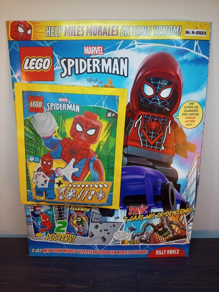 Lego Magazine Marvel Spider-Man polybag 23 pieces., Ophalen of Verzenden, Nieuw