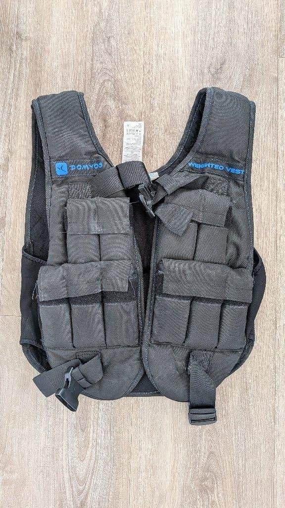 Domyos gewichtvest 0,5 tot 10 kg, Sport en Fitness, Ophalen of Verzenden, Zo goed als nieuw, Benen, Overige typen