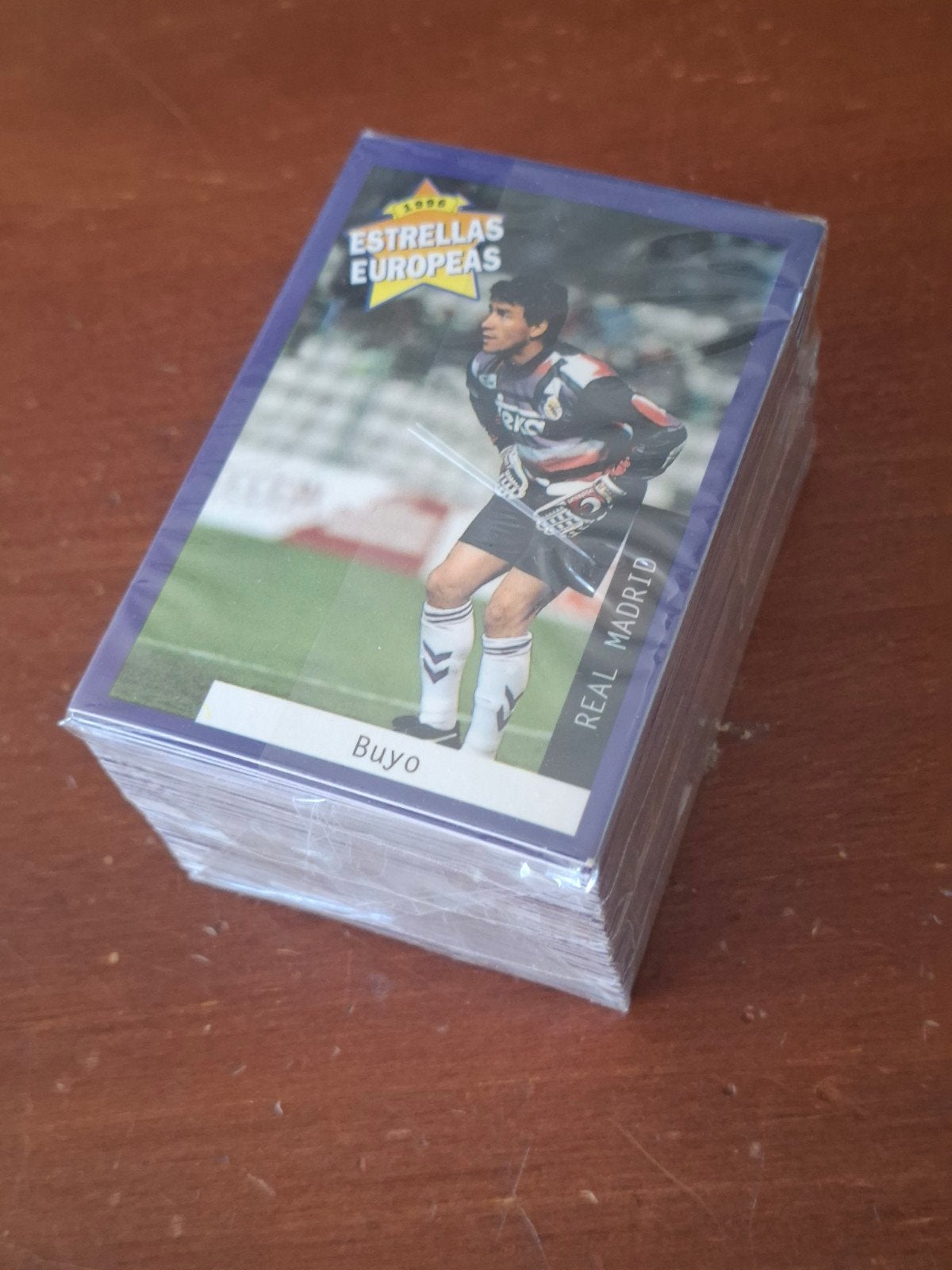 Panini Estrellas Europeas 1996 compleet Ronaldo, Ophalen of Verzenden, Zo goed als nieuw, Buitenlandse clubs, Spelerskaart