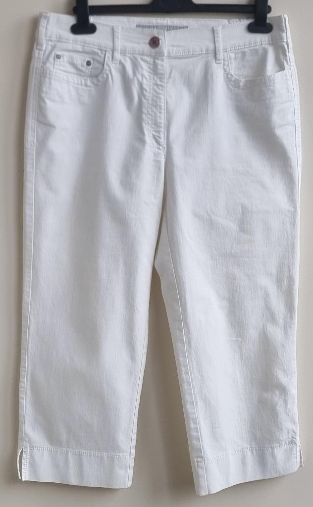 Zerres witte capri mt. 40, Maat 38/40 (M), Wit, Ophalen of Verzenden, Zo goed als nieuw