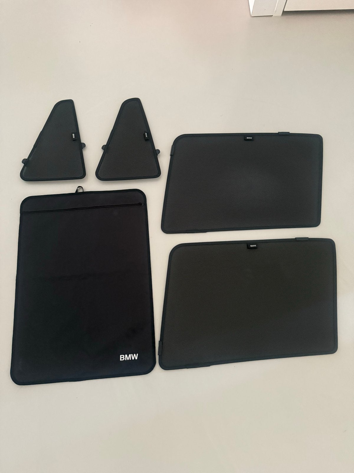 BMW 3 Serie Touring F31 Zonneschermen Set, Ophalen, Zo goed als nieuw