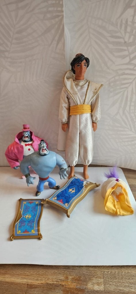 Vintage Aladdin Pop 1992 Mattel + Geest Figuren & Tapijten, Verzamelen, Disney, Ophalen of Verzenden, Overige figuren, Gebruikt