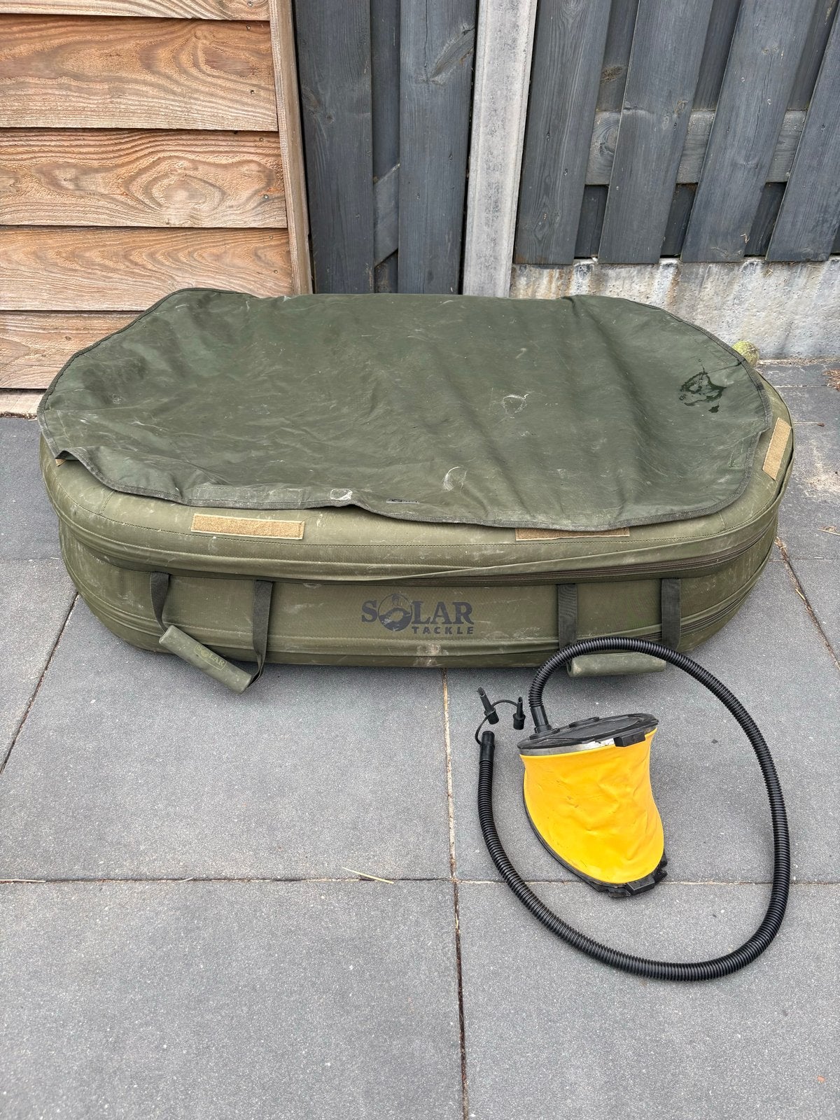 Solar Tackle opblaasbare onthaakmat met pomp, Ophalen, Gebruikt, Overige typen