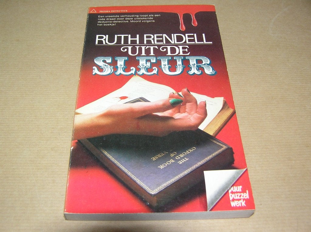 Uit de Sleur -Ruth Rendell, Ophalen of Verzenden, Gelezen, Ruth Rendell