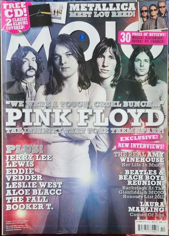 MOJO 10-2011 Pink Floyd Booker T Laura Marling Vedder, Ophalen of Verzenden, Zo goed als nieuw, Muziek, Film of Tv