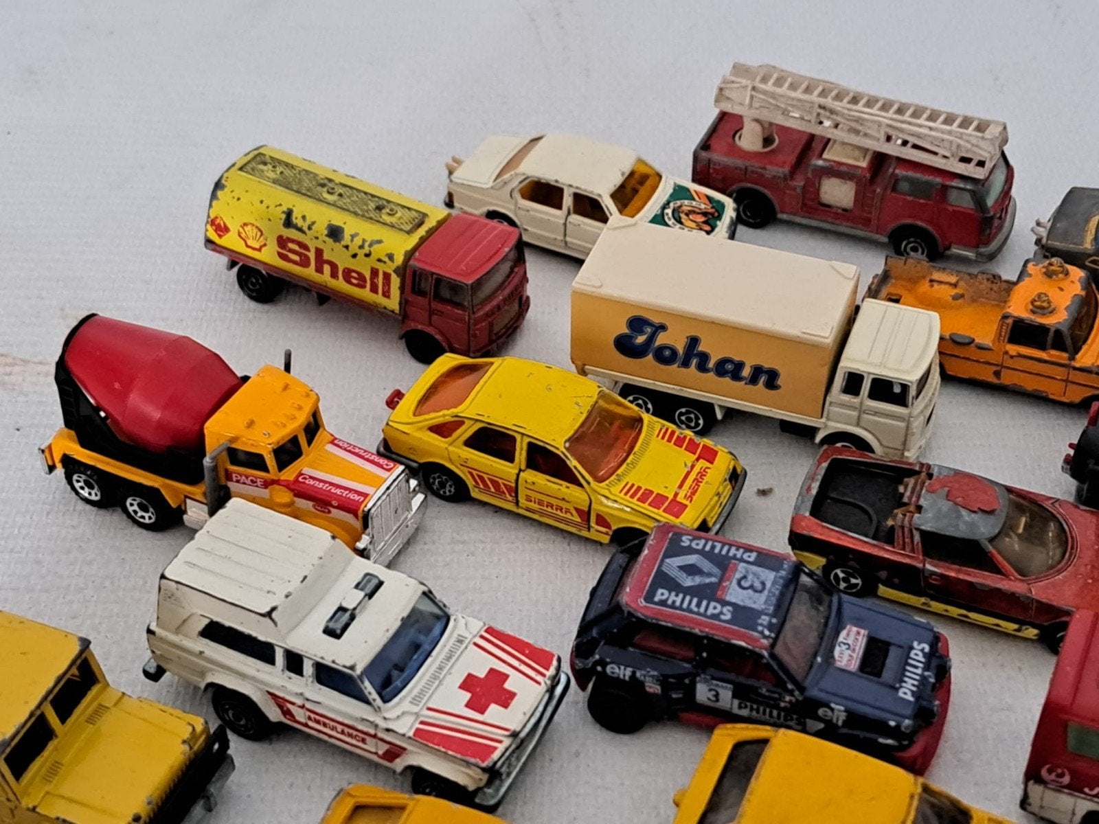 25 Vintage Majorette auto's, Ophalen of Verzenden