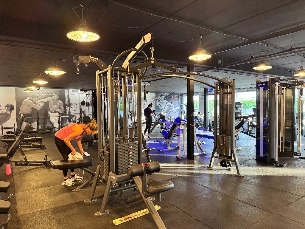 Panatta multistation met cable crossover, Ophalen, Armen, Gebruikt, Krachtstation