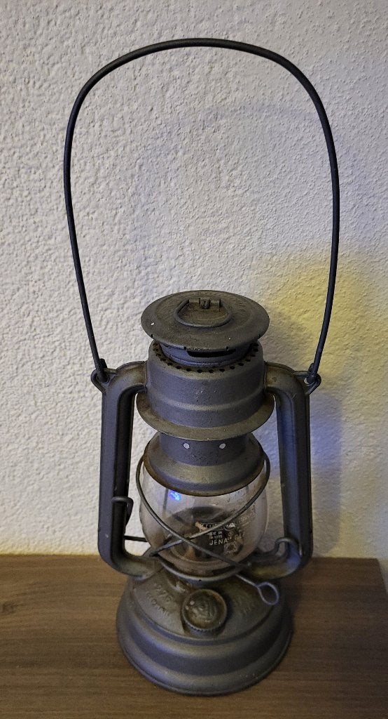 vintage Feuerhand 276 stormlantaarn, Ophalen