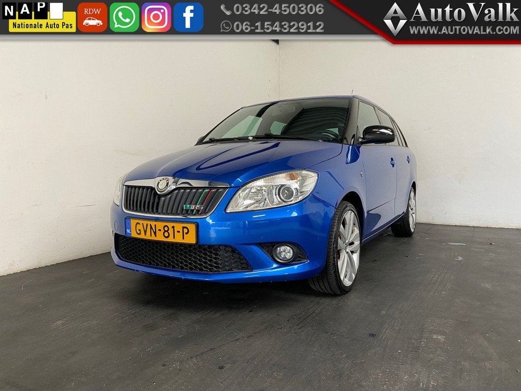Skoda Fabia Combi 1.4 TSI RS (bj 2011, automaat), Euro 5, Gebruikt, 4 cilinders, Geïmporteerd
