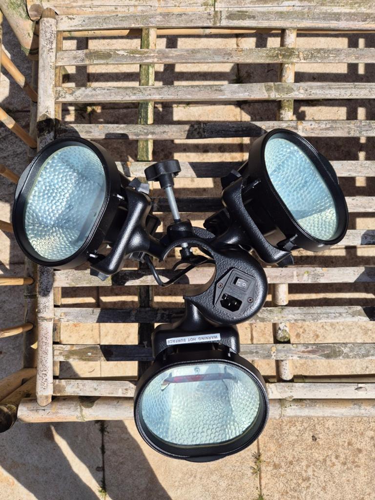 Eurom Elektrische Terrasverwarmer voor Parasol 1500W – 2 st., Ophalen of Verzenden, Gebruikt, Elektrisch, Parasol
