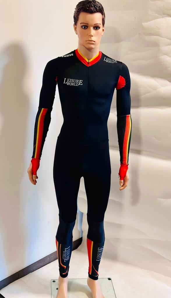 Schaatskleding schaatspak snelpak speedsuit maat L Forte, Ophalen of Verzenden, Zo goed als nieuw