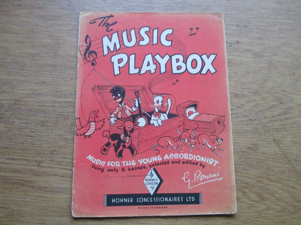 The music playbox -voor de jonge accordeonist, Muziek en Instrumenten, Gebruikt, Ophalen of Verzenden, Artiest of Componist, Populair