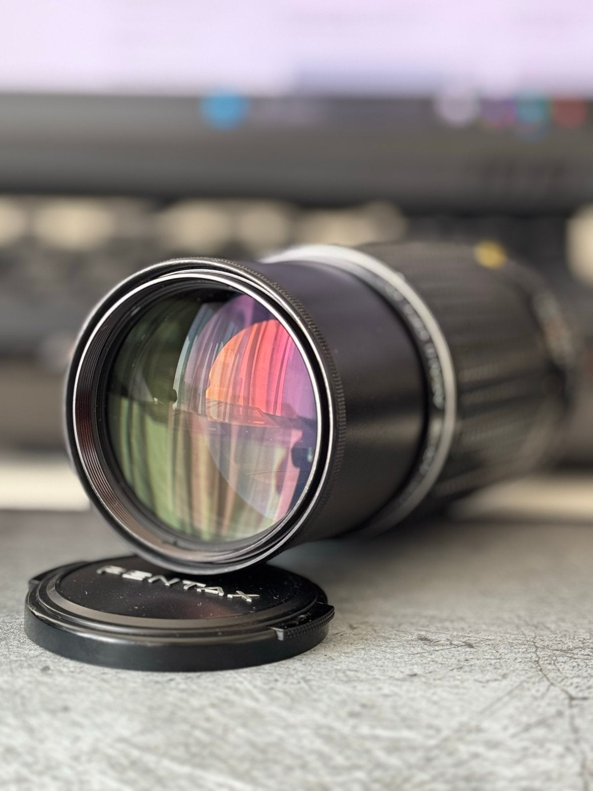 Pentax SMC M 200mm f/4 Telelens - Nieuwstaat, Zo goed als nieuw, Pentax K-mount, 200 mm, Multi-coated