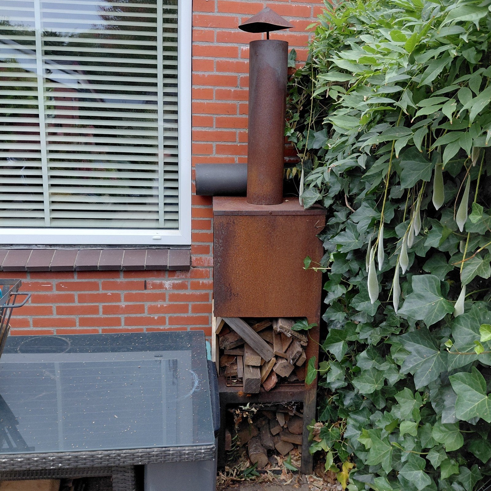 Bijna gratis!koopje!Klein prijsje!Moet weg!Robuuste buitenka, Ophalen, Gebruikt, Vuurton
