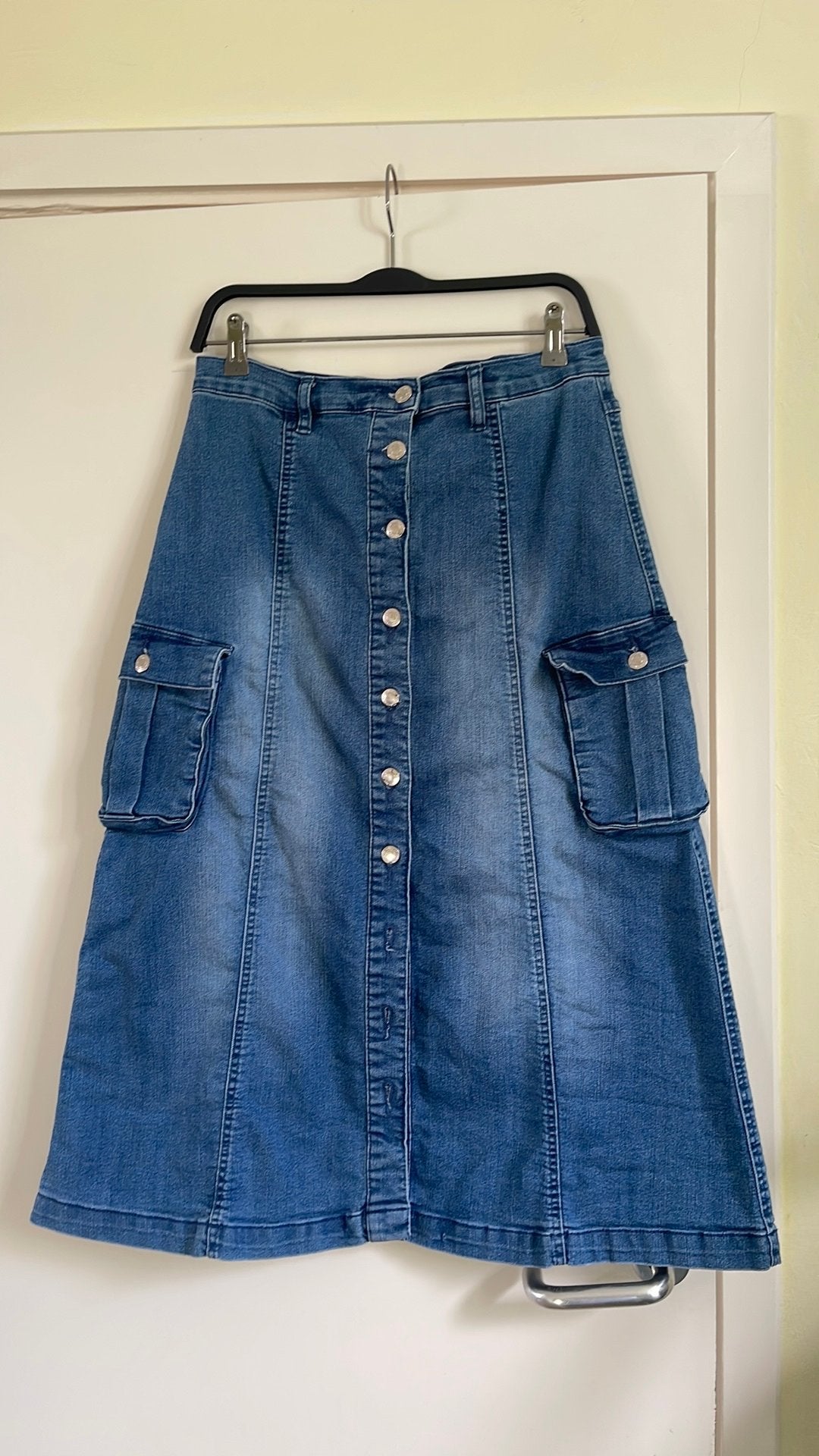 Lange merk strec rok, Kleding | Dames, Maat 38/40 (M), Zwart, Ophalen of Verzenden, Zo goed als nieuw