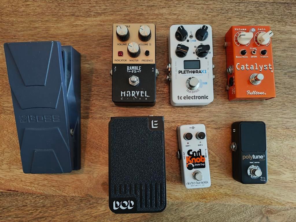 Verschillende effecten (Boss/Fulltone/DOD/TC/EHX/Ramble FX), Ophalen of Verzenden, Zo goed als nieuw, Delay of Echo