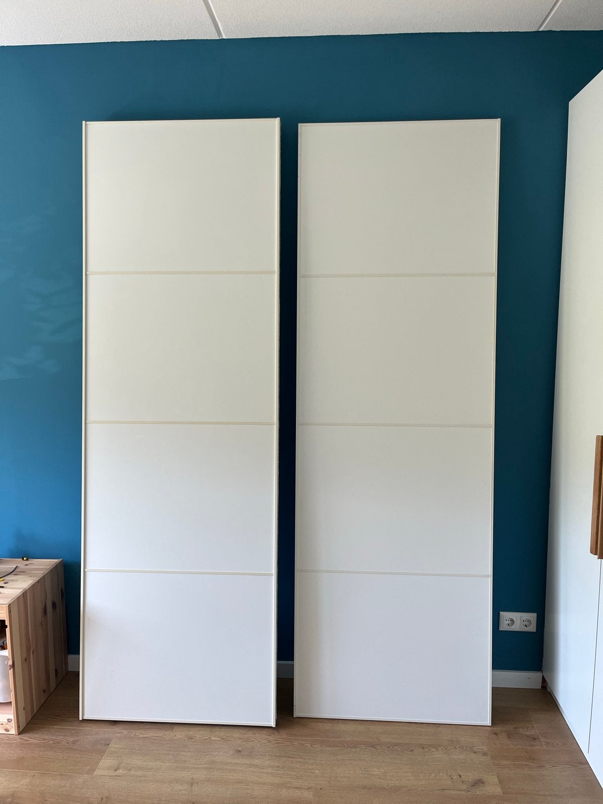2x Schuifdeuren voor Pax kast 75x236 - Gratis af te halen, Huis en Inrichting, Kasten | Kledingkasten, Ophalen, Gebruikt, 200 cm of meer