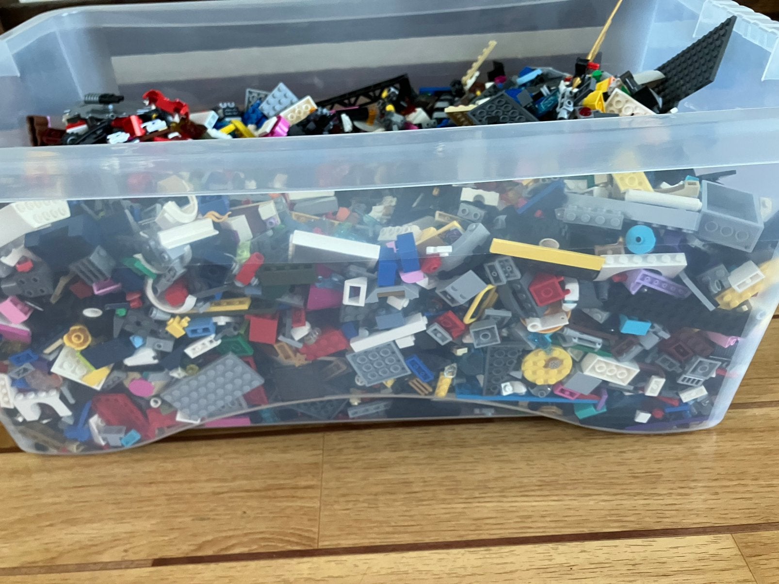 Krat ruim 7 kilo LEGO, Ophalen of Verzenden, Zo goed als nieuw