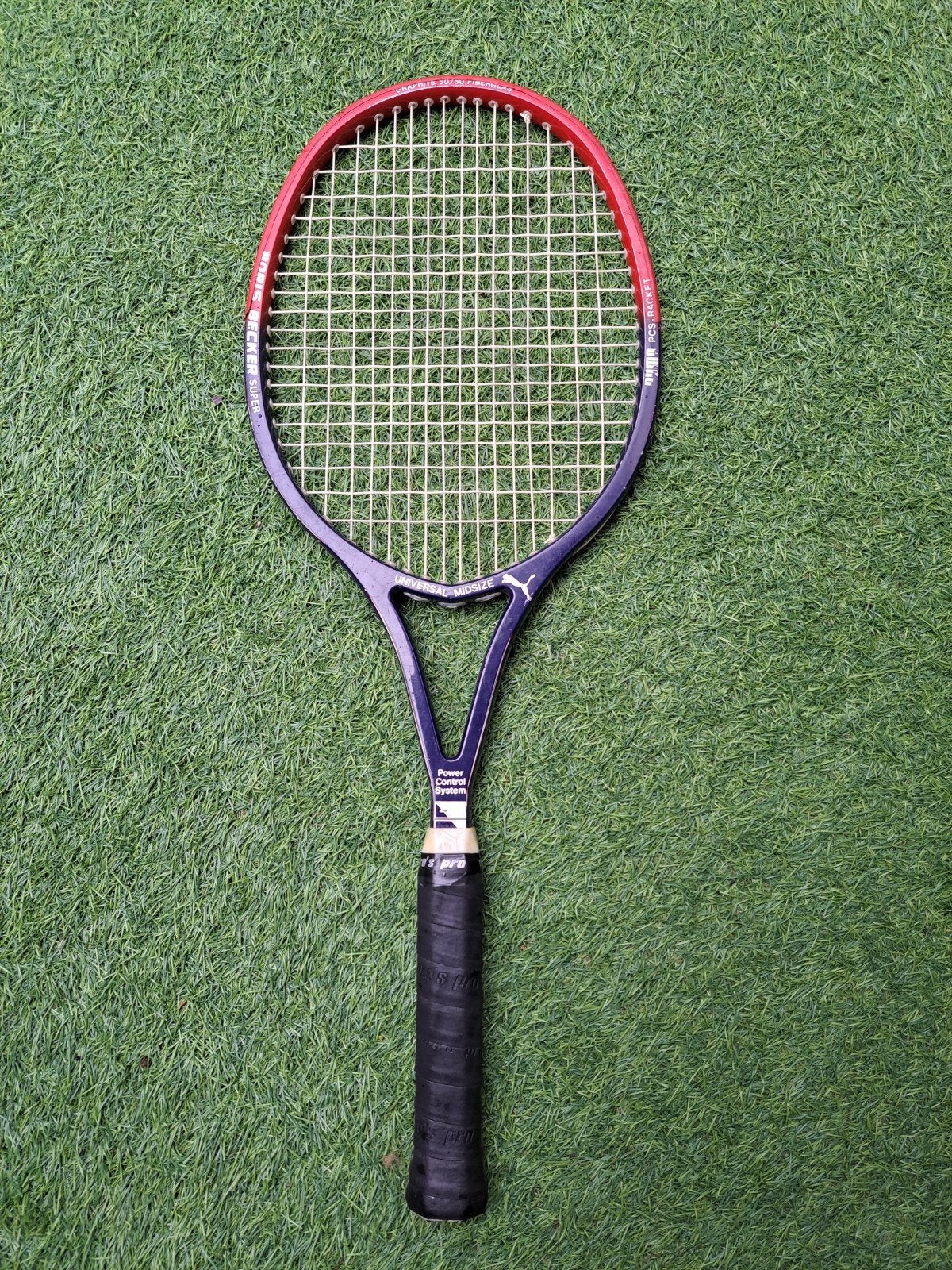 Puma Boris Becker Super L4 tennisracket zeldzaam vintage, Sport en Fitness, Overige merken, Gebruikt, L4, Ophalen of Verzenden