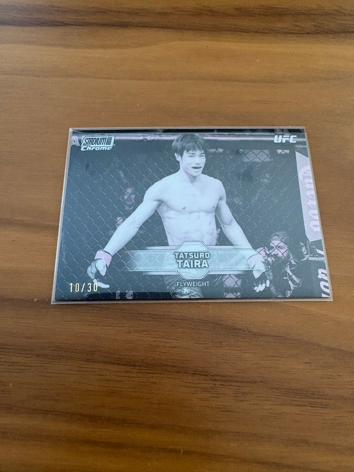 Tatsuro Taira UFC Stadium Chrome CB-84 Speelkaart 10/30, Ophalen, Zo goed als nieuw, Speelkaart(en)