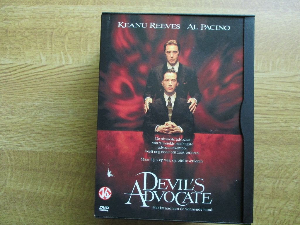 keanu reeves-al pacino: devil's advocate (12), Alle leeftijden, Ophalen of Verzenden, Zo goed als nieuw, Actiethriller