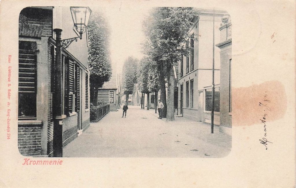 703-499-027 Krommenie, Verzenden, Voor 1920, Noord-Holland