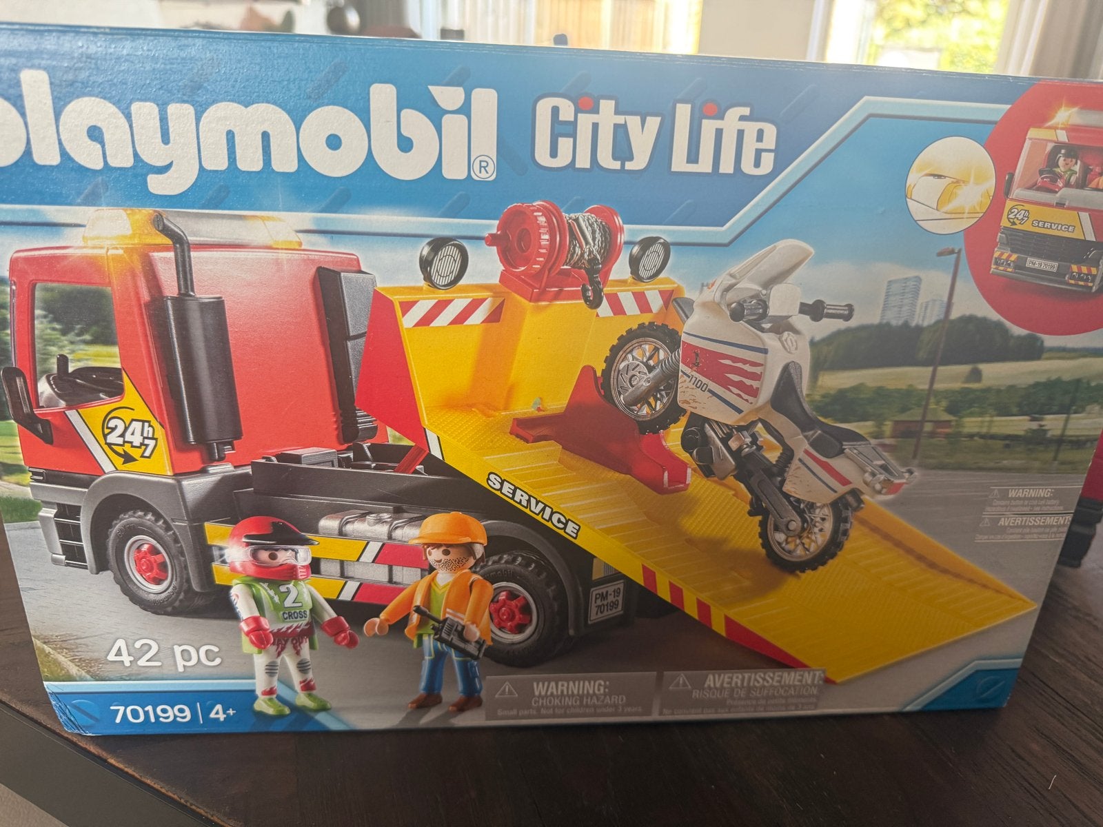 Playmobil City Life 70199 Sleepwagen met Motor, Ophalen, Complete set, Voertuig, Zo goed als nieuw